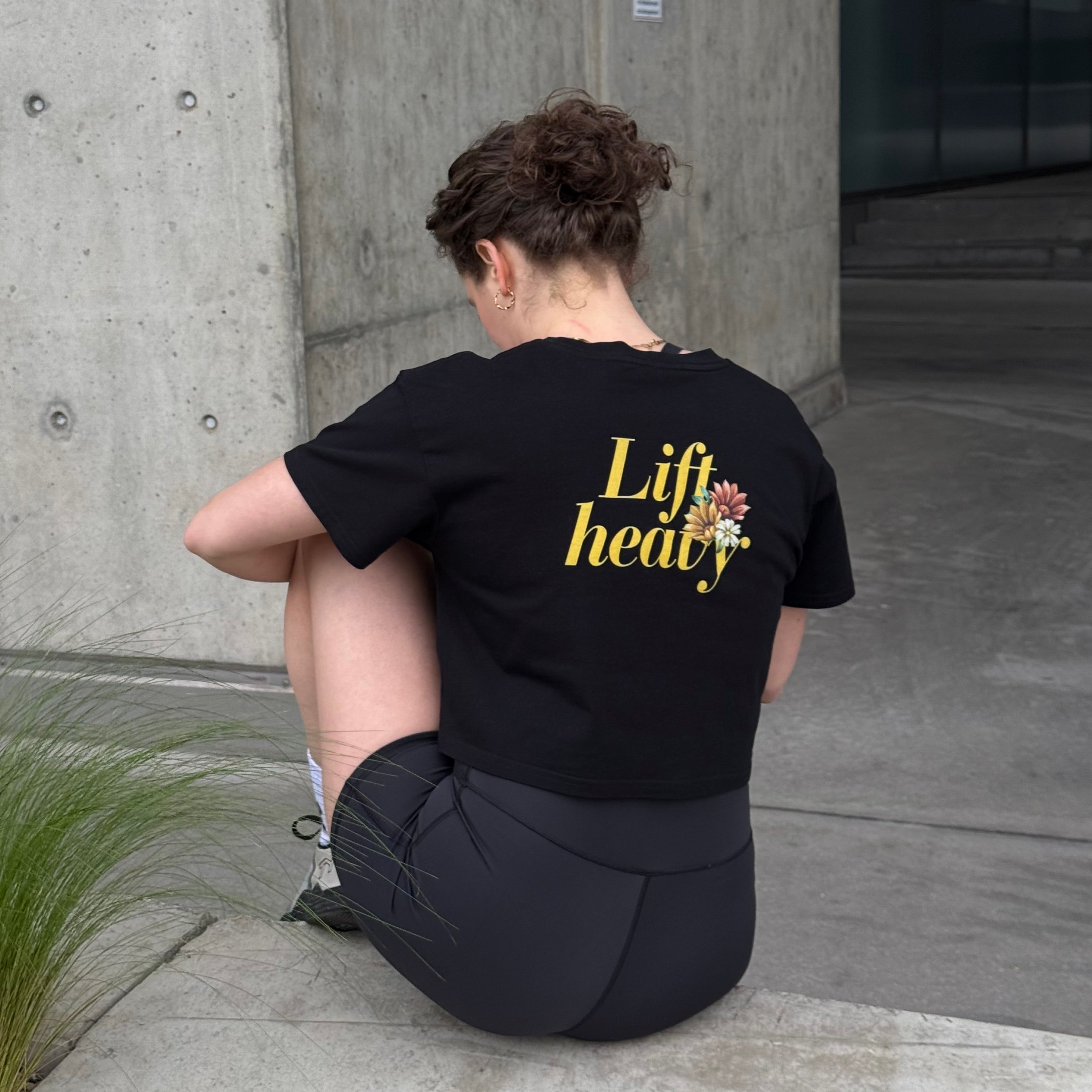 Lift heavy | Crop Top